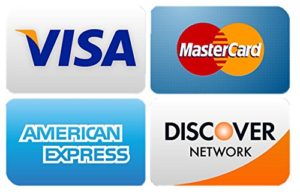 Visa, MasterCard, AE, Discover - Bouterie Law Firm